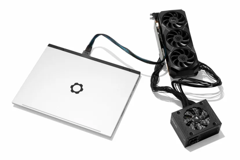 El Framework Laptop 16 ya puede usar GPUs externas con conexión PCIe x8