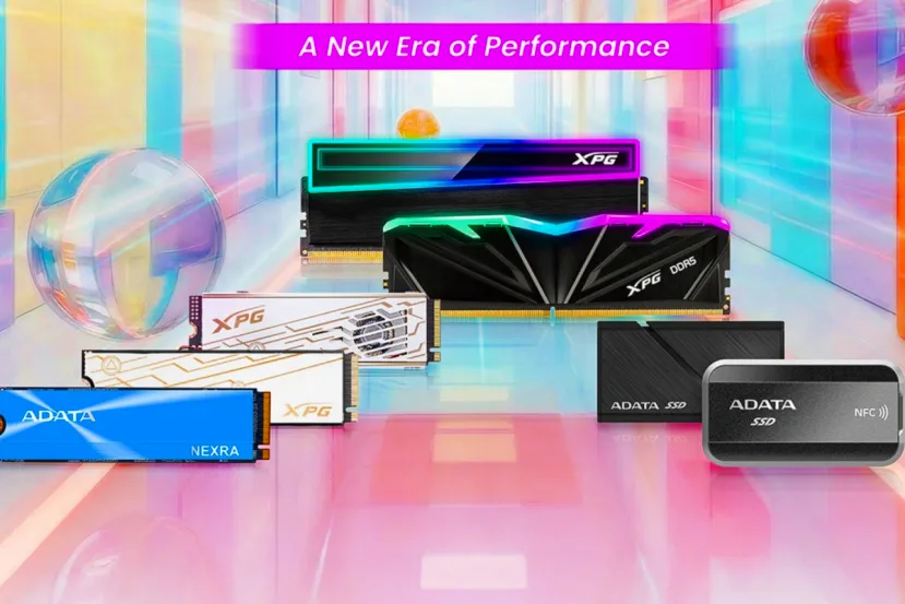 ADATA celebra su 25 aniversario con nuevas series de SSD PCIe 5.0 y memoria DDR5