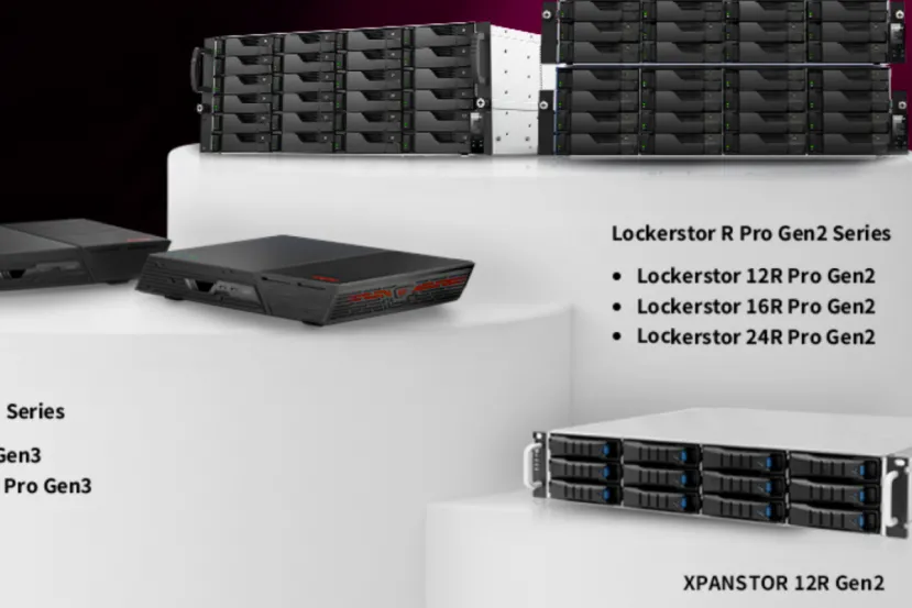 Asustor estrenará en el Computex 2026 sus nuevas soluciones de almacenamiento con red a través de USB4 y hasta 2 PB de capacidad