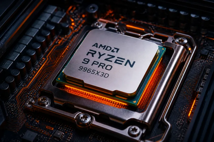 AMD prepara un Ryzen 9 PRO 9965X3D con 3D V-Cache para profesionales e IA