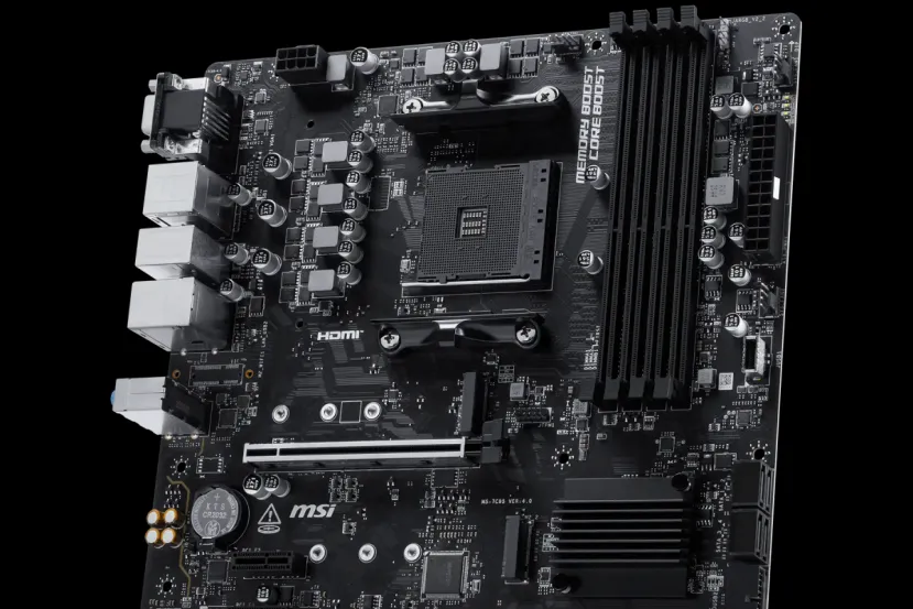 MSI lanza nuevas placas base B550M-P y B550M-B que alargan la vida del socket AMD AM4