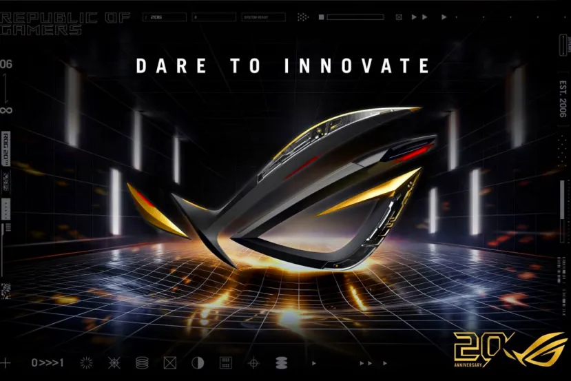 ASUS celebrará los 20 años de ROG en el Computex 2026 con un evento especial en Taipéi