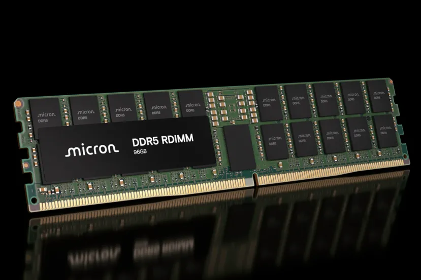 Micron presenta módulos DDR5 RDIMM de 256 GB y 9.200 MT/s para servidores e IA