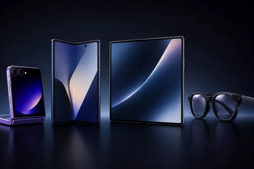 Filtran la fecha del próximo Galaxy Unpacked con los Galaxy Z Fold8, Z Flip8, Fold Wide  las Galaxy Glasses