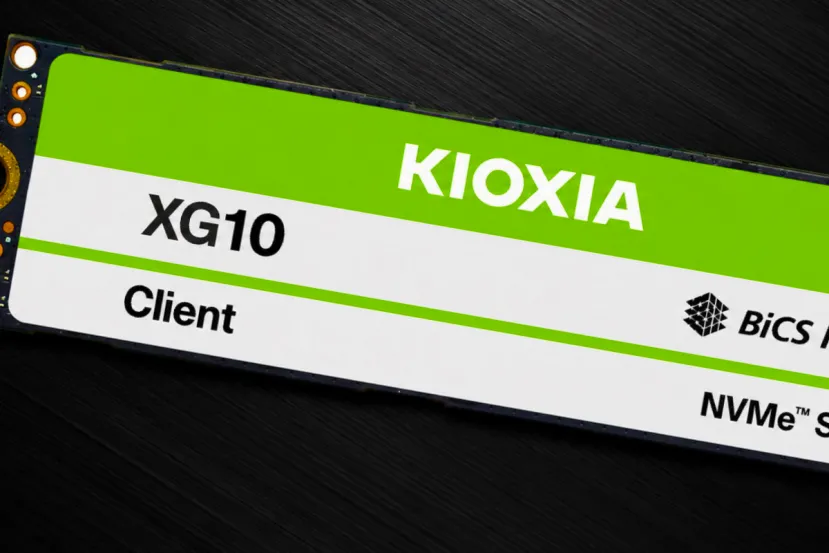 Kioxia anuncia los SSD XG10 para OEM con PCIe 5.0: hasta 14.000 MB/s en lectura y el doble de rendimiento que su generación anterior