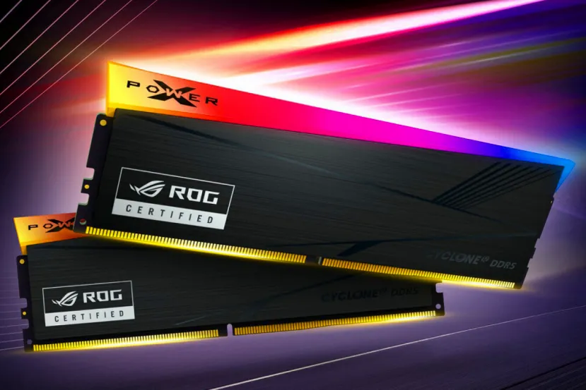 Silicon Power presenta la XPOWER Cyclone R DDR5 con certificación ROG y velocidades de hasta 6000 MT/s