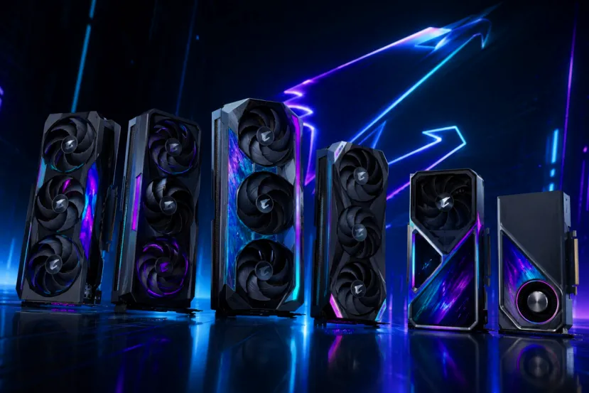 Gigabyte registra en secreto toda una familia AORUS Infinity RTX 50, con una versión en madera para la RTX 5080