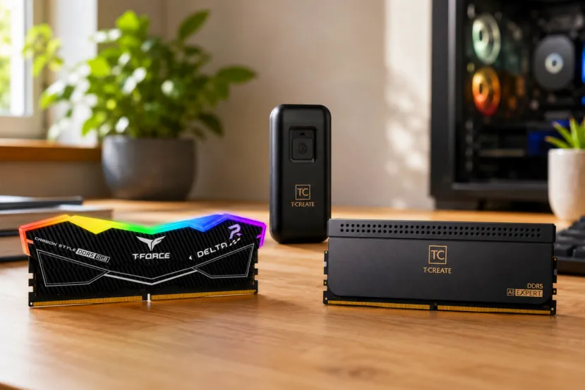 TeamGroup lleva a Computex 2026 memoria CUDIMM de cuatro rangos y ECC para los sistemas más exigentes