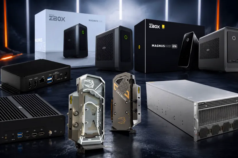 ZOTAC cumple 20 años y llega al Computex 2026 con GPUs RTX 50, nuevos Magnus One y servidores de IA