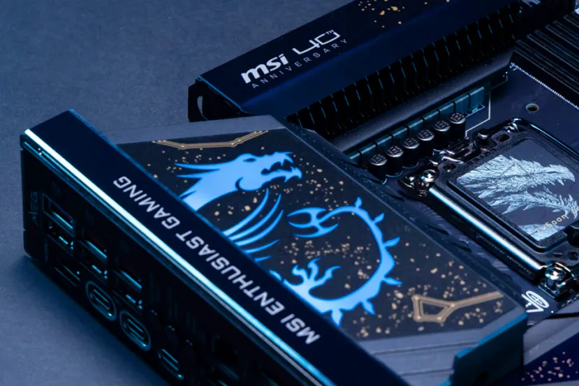 MSI celebra su 40 aniversario con la placa MEG X870E ACE MAX y el Titan 18 HX Draco Epic de edición exclusiva