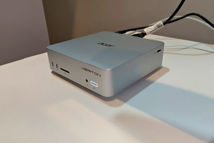 Acer nos enseña en el Computex 2026 los nuevos Veriton RA110, mini PC Vero y una torre compacta con expansión PCIe