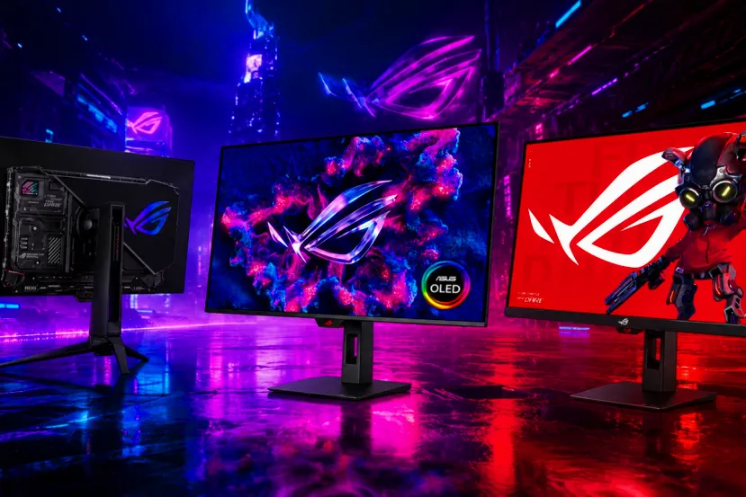 ASUS presenta cuatro nuevos monitores ROG en Computex 2026: dos Swift OLED con RGB Stripe Pixel y dos Strix para gaming y esports