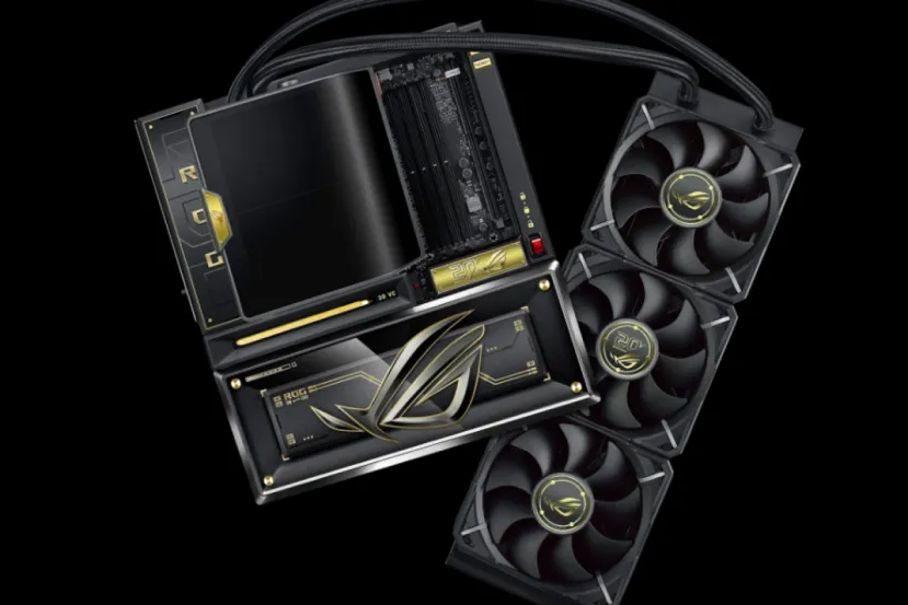 Disipadores de cobre puro y una pantalla AMOLED LCD de 6,67" en el combo ASUS ROG Crosshair X870E y Ryujin 360 Edition 20