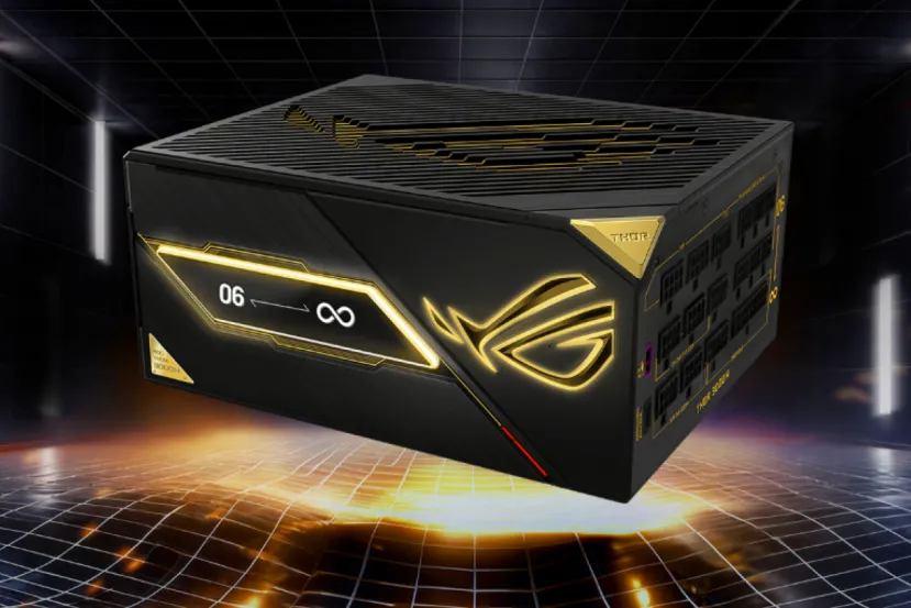 ASUS ROG Thor 3000W Titanium III Edition 20: la fuente de alimentación diseñada para soportar cuatro gráficas RTX 5090 a la vez
