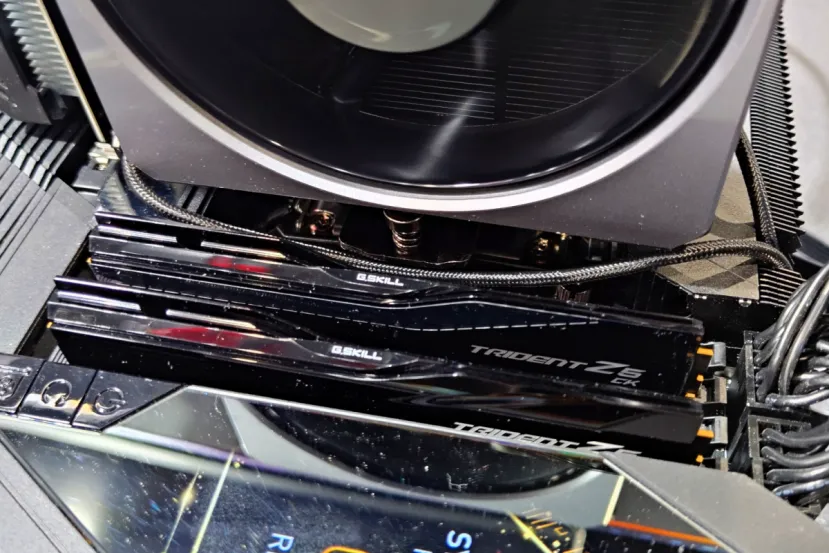 G.Skill nos muestra sus módulos DDR5  Trident Z5 CK funcionando a 9200 MT/s con tan solo 1.1v