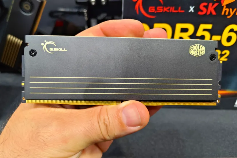G.SKILL y Cooler Master lanzan en Computex 2026 la MasterDIMM, la primera memoria DDR5 con refrigeración activa integrada