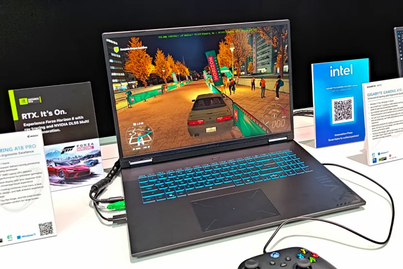 RTX 5060, RTX 5070 y hasta un modelo de 18 pulgadas: así queda la gama portátil restante de GIGABYTE
