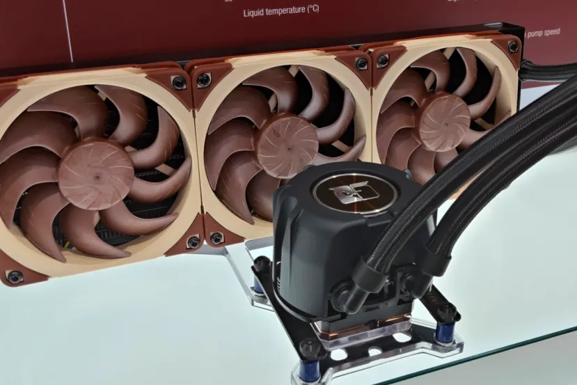  NL-LC1: La primera refrigeración líquida AiO de Noctua llega con aislamiento acústico en el bloque