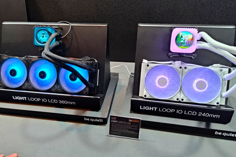 Light Loop IO LCD: be quiet! lleva las pantallas integradas a sus sistemas AIO en el Computex 2026