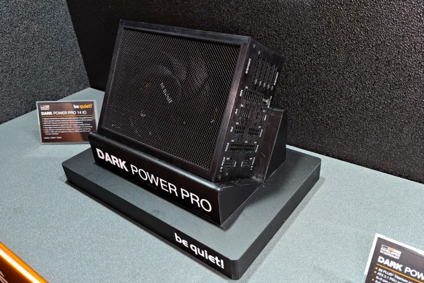 be quiet! presenta la Dark Power Pro 14 IO, su fuente más potente con hasta 1600 W y eficiencia Titanium
