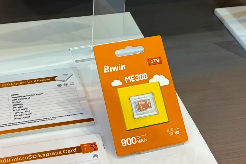 Biwin también se acuerda del almacenamiento externo: CFexpress VPG800, SSD portátiles de hasta 8 TB, microSD Express y más