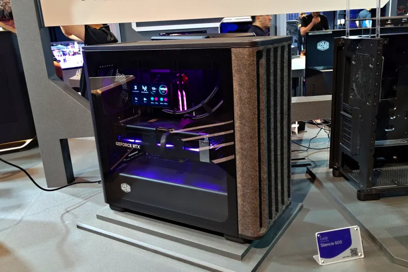 Cooler Master presenta Silencio 600, una caja silenciosa con panel frontal tipo HVAC y dos ventiladores de 180 mm