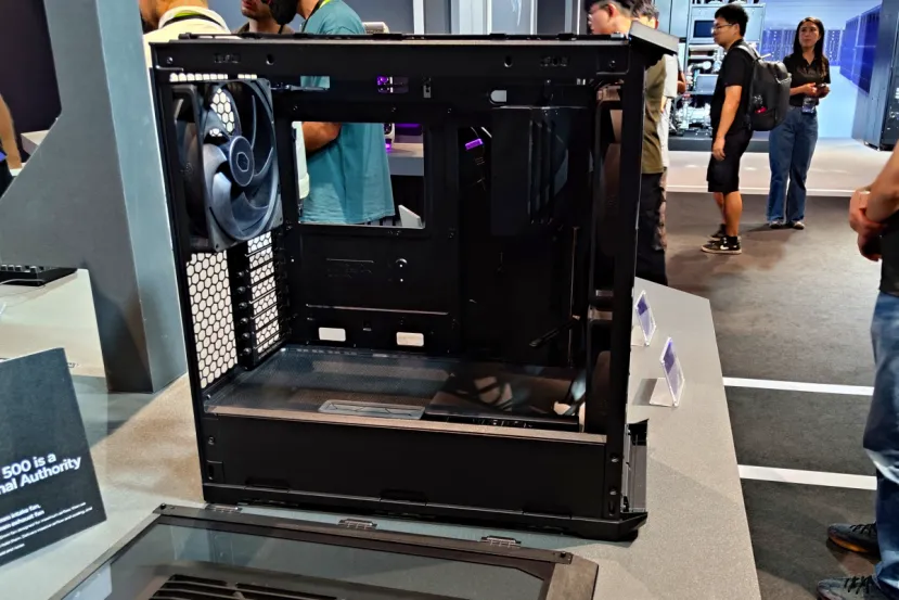 El HAF II 500 de Cooler Master llega al Computex 2026 con ventiladores Mighty40 de 220 mm y aspas de polímero de cristal líquido