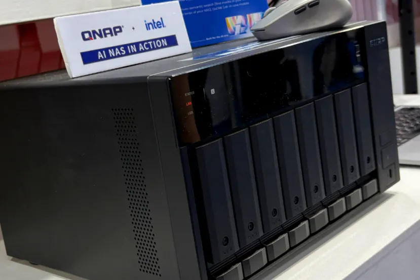 Nuevos NAS compactos para IA local de QNAP con Intel Core Ultra Serie 3 y hasta 180 TOPS 