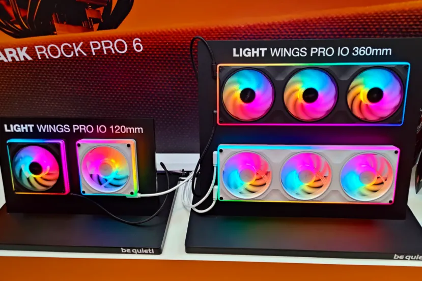 Los nuevos ventiladores de be quiet! llegan con 124 LEDs, rodamientos FDB y cuatro zonas de iluminación independientes