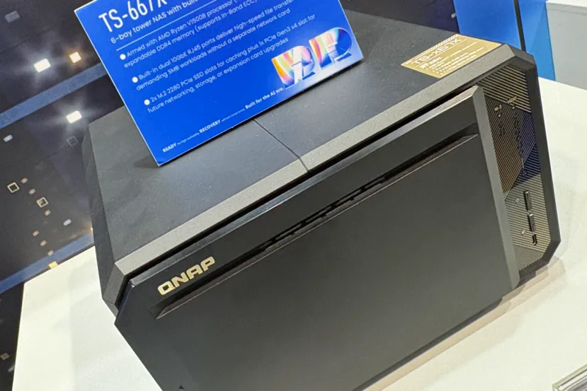 Nuevos NAS QNAP TS-467X, TS-667X y TS-867X con AMD Ryzen V1500B y doble puerto 10 GBASE-T