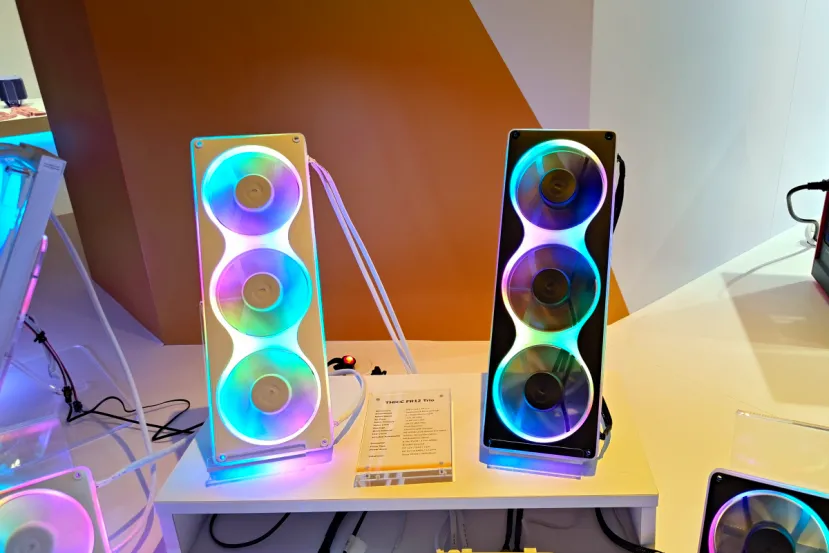 Ventiladores de 360 x 124 x 32 mm con 71,42 CFM y 4,44 mm-H2O: son los THICC FR12 Trio de HYTE