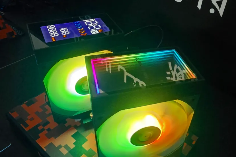 LevelPlay amplía su catálogo con disipadores de aire que añaden diseño de espejo infinito o pantalla LCD con información del sistema