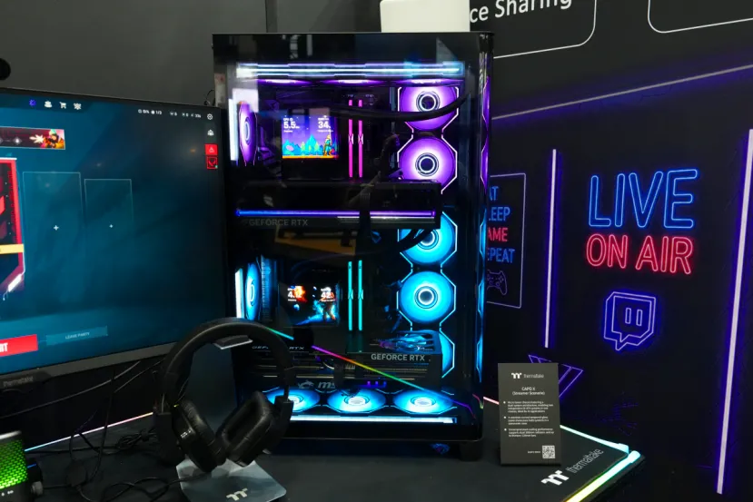 Thermaltake lanza el CAPO X, la caja que permite tener dos ordenadores independientes en el espacio de uno solo