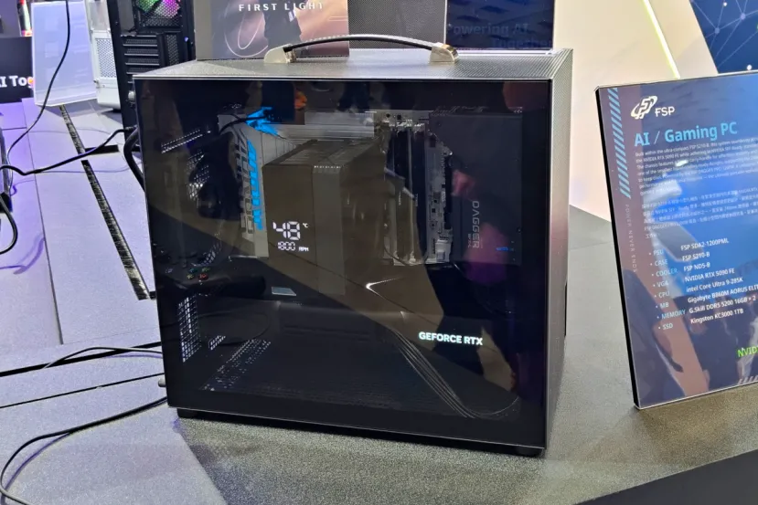 Hemos visto las FSP S210 y S350, dos cajas M-ATX SFF con soporte para GPUs RTX y radiadores de hasta 240 mm