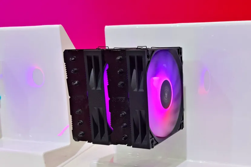 XPG MAESTRO 62DA en el Computex 2026: 230W TDP y ventiladores ARGB FDB para quien no necesita pantalla LCD