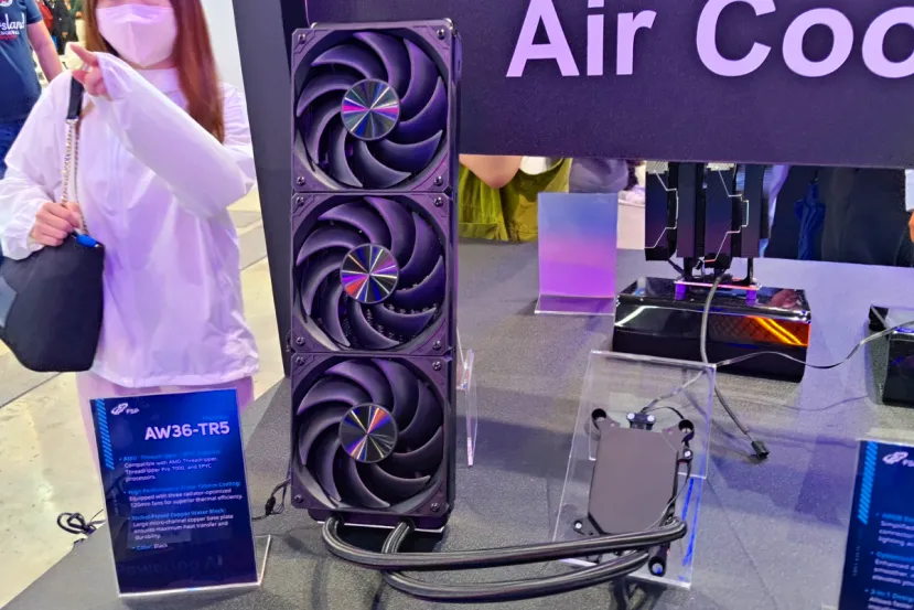 Estaciones de trabajo con radiador de 360 mm y soporte para AMD Threadripper y EPYC: todo lo que da de sí la FSP AW36-TR5