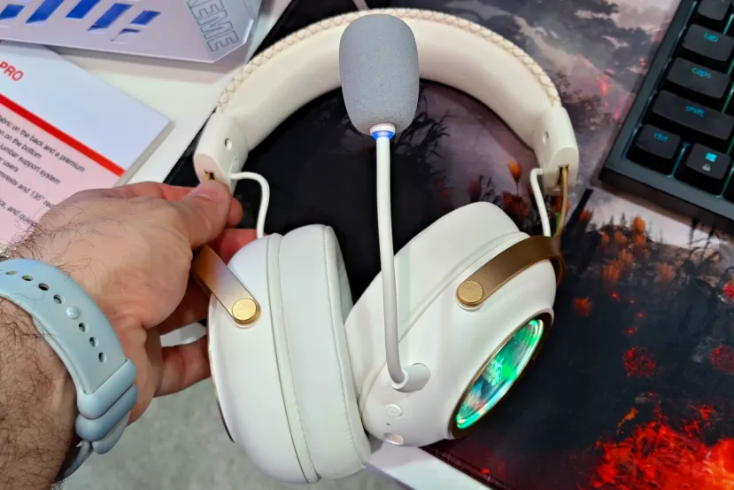 XPG PRECOG Wireless llega al Computex 2026 como el auricular gaming tri-modo con 90 horas de batería y estética Infinite Mirror