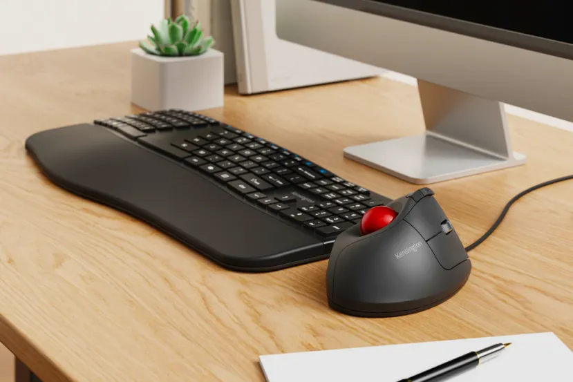 Kensington lanza los Pro Fit Ergo TB675, nuevos trackballs verticales con versiones con cable y sin cable