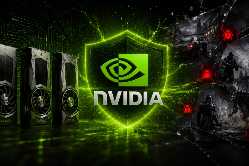 NVIDIA actualiza por seguridad las gráficas Maxwell, Pascal y Volta, pero sin tocar ni un bug de juegos