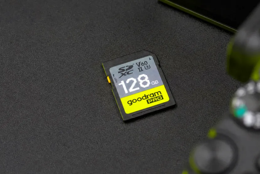 La nueva tarjeta SD de Goodram alcanza 120 MB/s de escritura y certificación V60 para grabar en 4K sin cortes