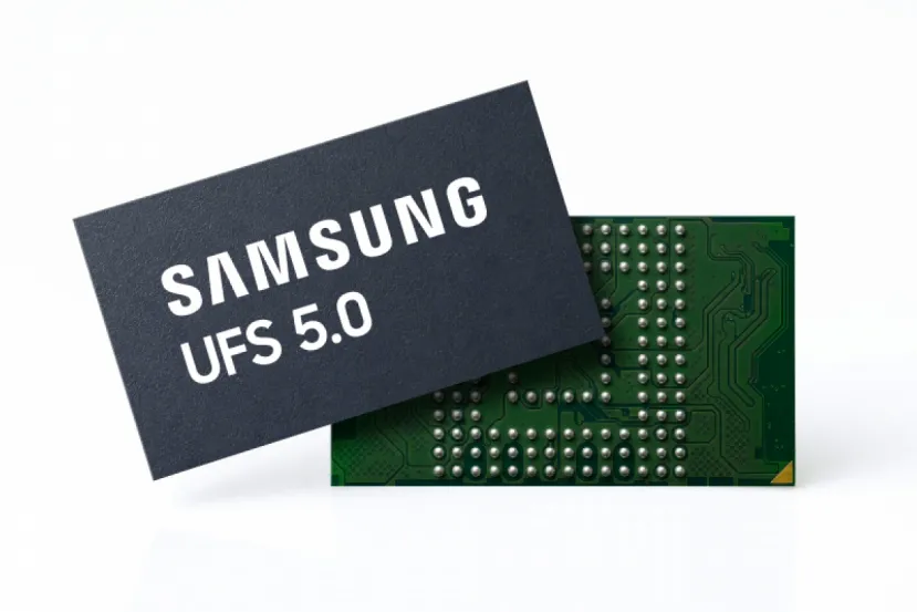 La nueva memoria Samsung UFS 5.0 alcanza casi 11 GB/s y mejora un 40% la eficiencia energética con un tamaño menor