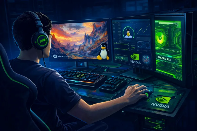 SteamOS ampliará su compatibilidad a GPUs NVIDIA para equipos de escritorio gracias a la colaboración con Valve