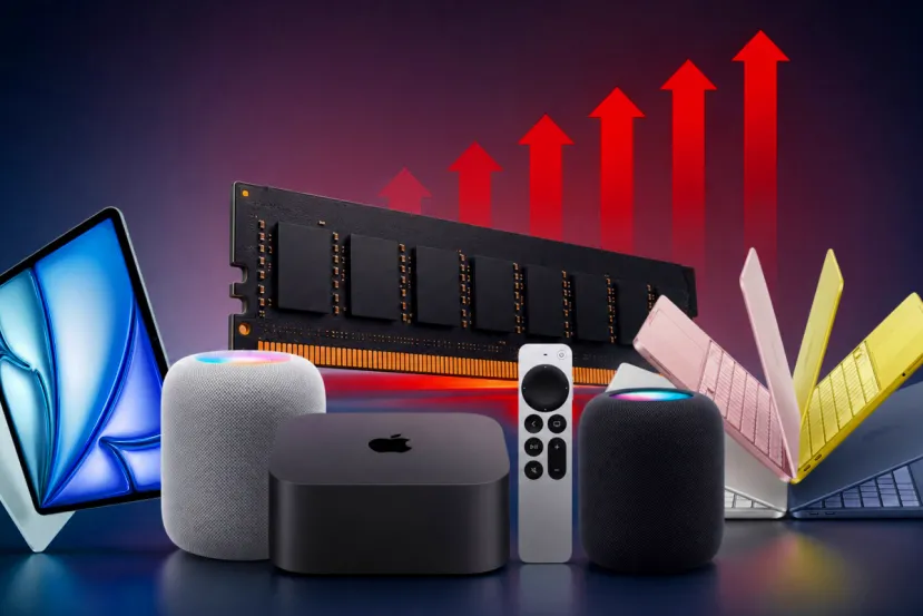 La crisis de la memoria RAM obliga a Apple a subir precios en Mac, iPad y dispositivos para el hogar