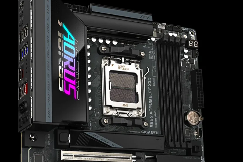 GIGABYTE presenta la placa base AORUS B850 ELITE X3D con Turbo X3D 2.0 y soporte DDR5 AMD EXPO de baja latencia