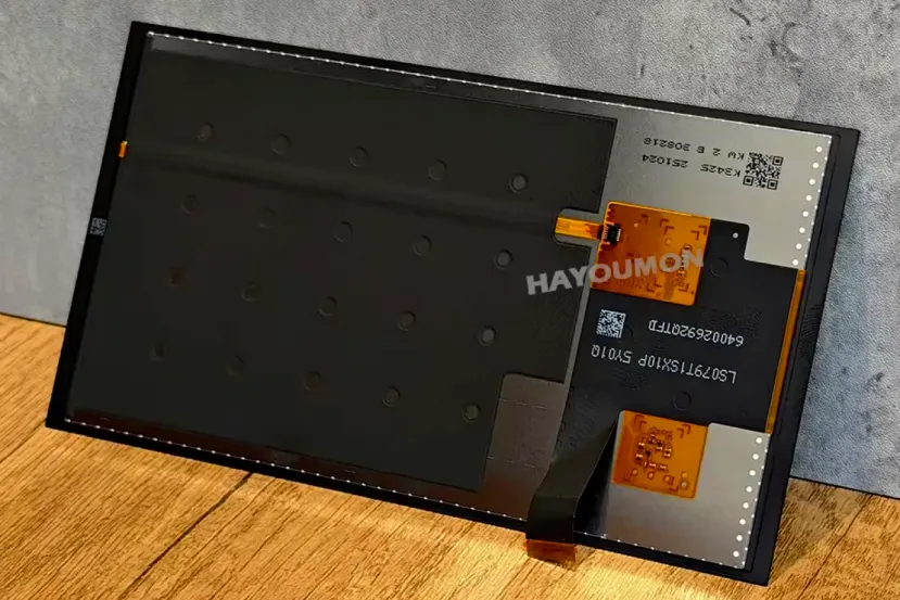 Aparece una nueva pantalla Sharp para una supuesta Nintendo Switch 2 V2