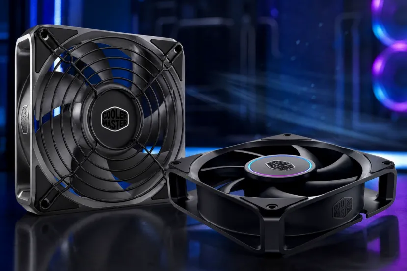 Los nuevos ventiladores de Cooler Master usan aspas de aluminio fundido para no deformarse a altas revoluciones