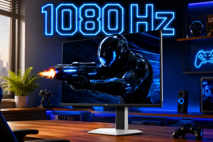 El TCL 27P2A Ultra cambia los 1040 Hz que anunció en marzo por 1080 Hz con certificación DisplayHDR 600