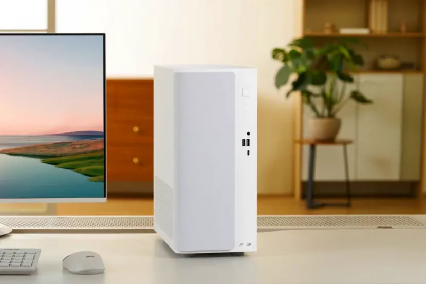 ASUS lanza el V500 Mini Tower con Ryzen 5 220 móvil y opción de RTX 5060 más adelante