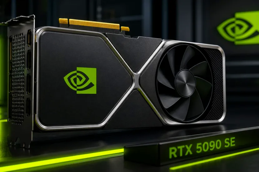 NVIDIA prepararía la RTX 5090 SE con 14.080 núcleos CUDA para llenar el hueco bajo la 5090