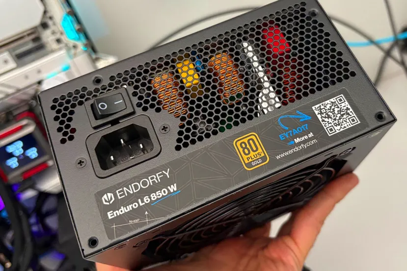 ENDORFY Enduro L6 850W Review: ATX 3.1 con certificación Platinum al precio de una Gold